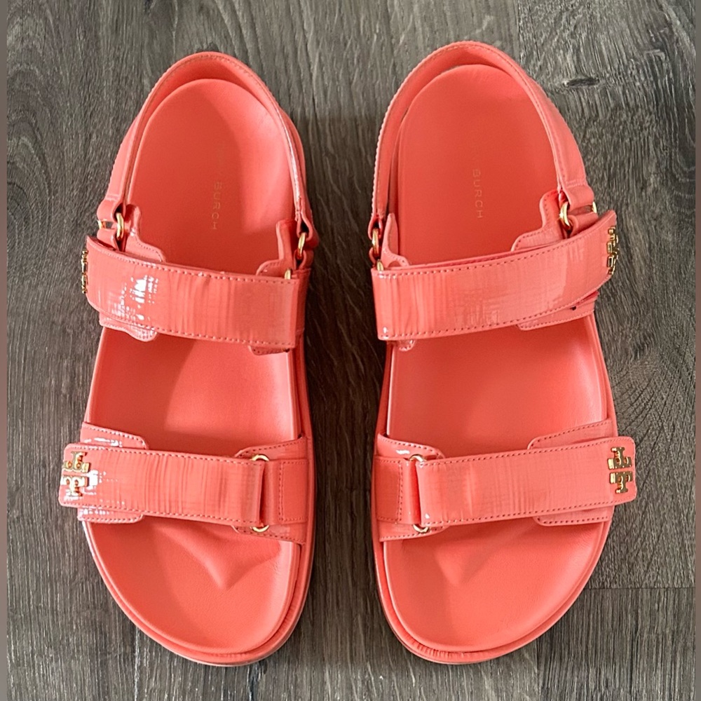 Tory Burch Coral Sandals, NWOB